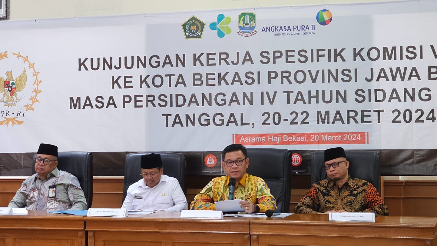 Kunker ke Asrama Haji Bekasi, DPR Pastikan Kesiapan Haji Jawa Barat