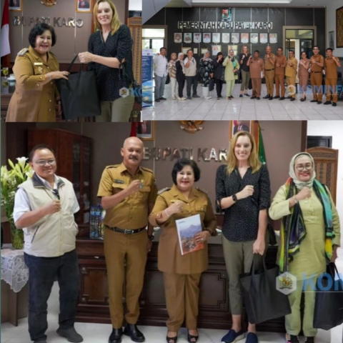 Bupati Karo Terima Kunjungan Diskusi dari Pusat Unggulan IPTEK Pariwisata Berkelanjutan Universitas Sumatera Utara