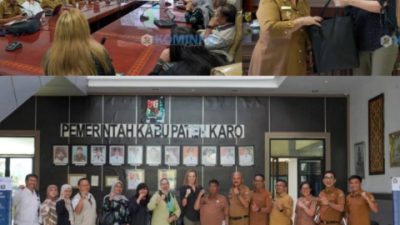 Bupati Karo Terima Kunjungan Diskusi dari Pusat Unggulan IPTEK Pariwisata Berkelanjutan Universitas Sumatera Utara