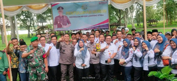Kejaksaan Negeri Lampung Utara Dengan Tema Kekerasan Anak Dibawah Umur, KDRT Serta Penyalahgunaan Narkotika.
