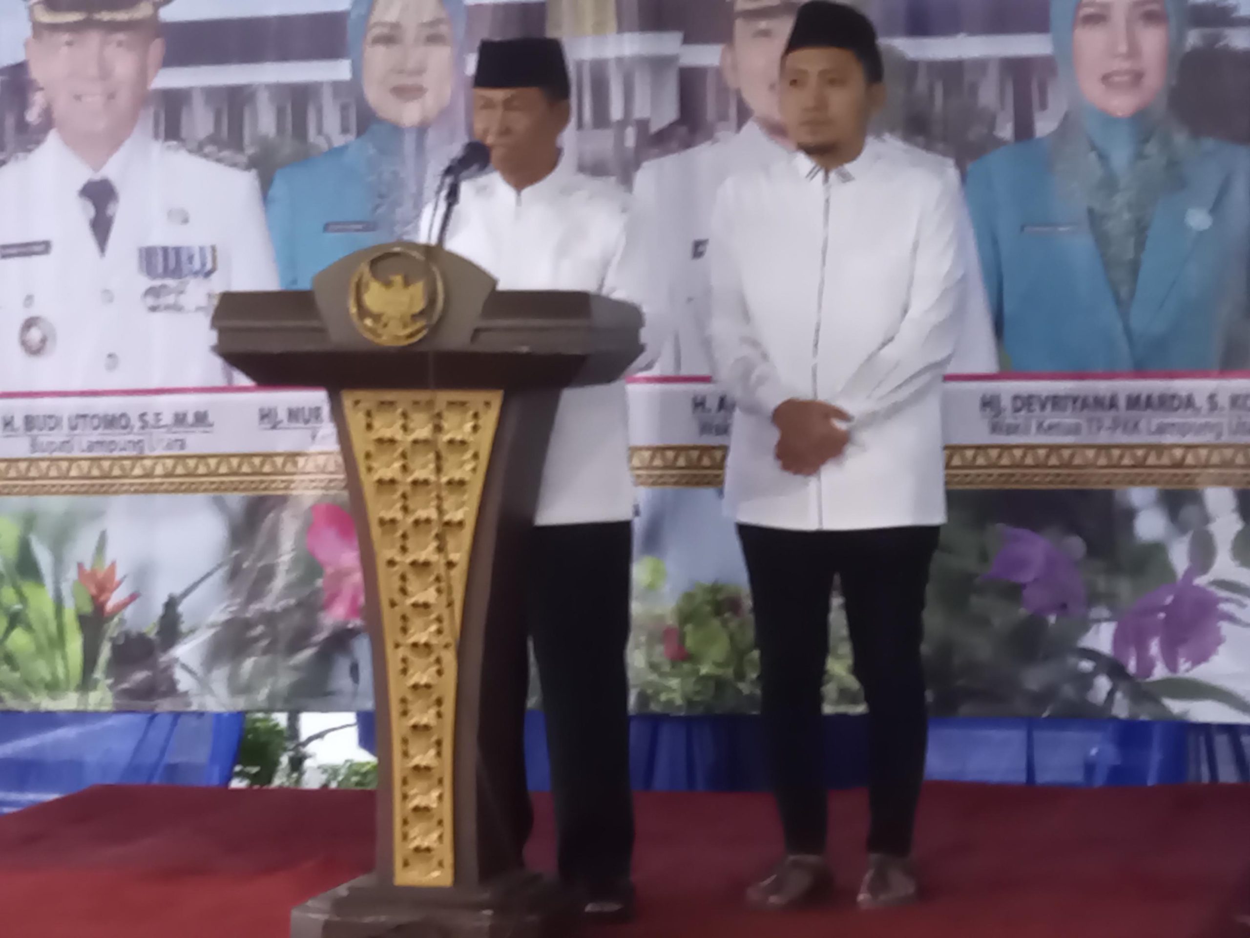 Berbuka bersama Dalam Rangka Perpisahan dan Purna Tugas Bupati dan Wakil Bupati Lampung Utara