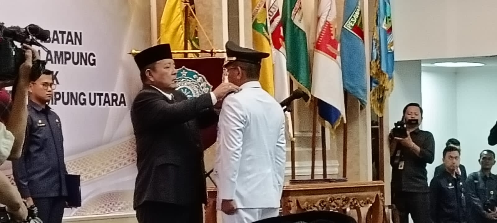 Gubernur Lampung Resmi Melantik Aswarodi Sebagai PJ Bupati Lampung Utara