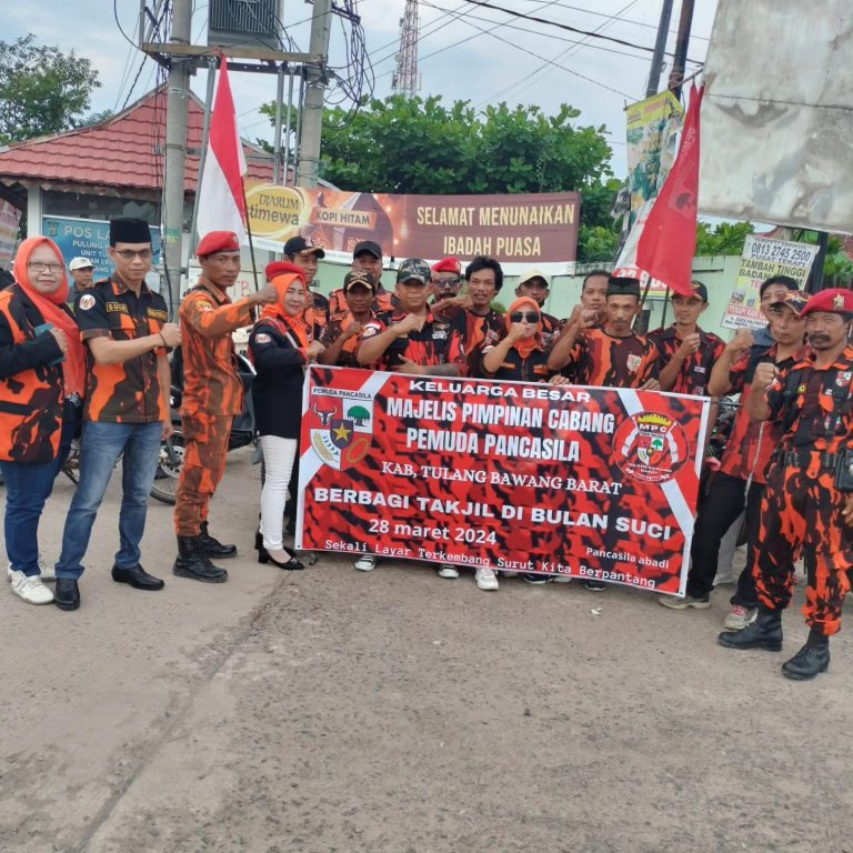 Pemuda Pancasila Tulang bawang barat,Berbagi Takjil