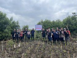 Aksi CSR PT Honda Trading Indonesia Tanam 1.500 Mangrove di Tangerang