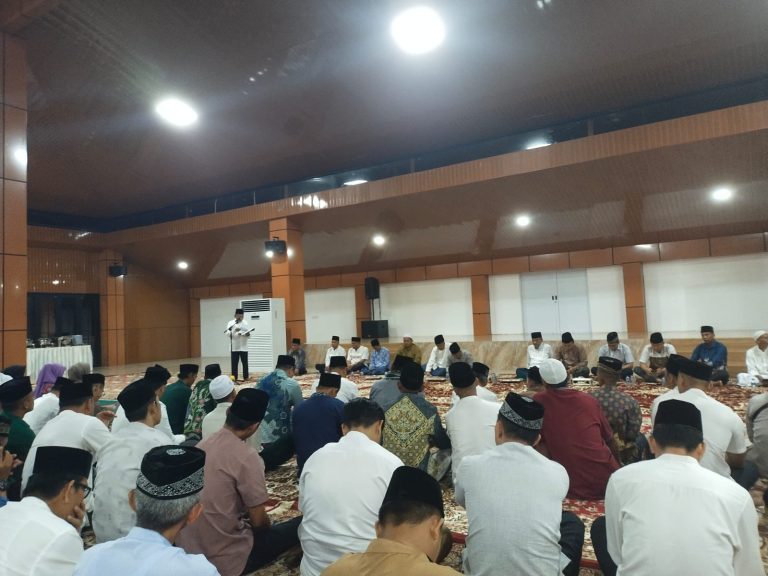 Kapolres PALI, AKBP Khairu Nasrudin, S.I.K, M.H, Turut Meramaikan Acara Ruwahan dan Peresmian Gedung Pendopoan Kabupaten PALI