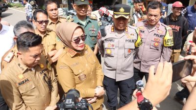 Jajaran Forum Komunikasi Pimpinan Daerah Kabupaten PALI Provinsi Sumatera Selatan Menjelang Ramadhan 1445 Hijriah Bertepatan Tahun 2024 Menggelar Oprasi Pasar