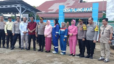 Menjelang Ramadhan 1445 H Tahun 2024 Ini, PT Pertamina Field Pendopo Bersinergi Dengan Jajaran Polres PALI dan Bhayangkari Cabang PALI Menggelar Giat Bakti Sosial di Desa Talang Akar