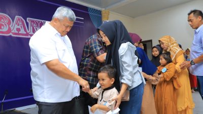 Jelang Ramadhan H. Buyung Sitorus Beserta Keluarga Santuni Ribuan Anak Yatim Dan Kaum Dhuafa