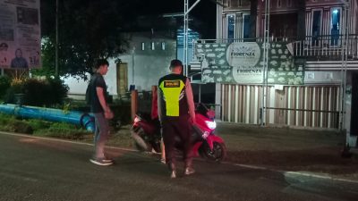 Razia Terpadu Di Mapolsek Talang Ubi, Dipimipin AIPDA IKROM ARDIANSYAH, SH Bersama 11 Personil