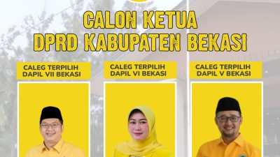 Tiga Senior Golkar Kabupaten Bekasi Berpeluang Jadi Ketua DPRD