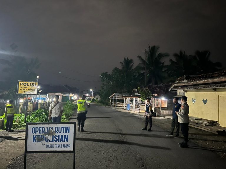 Polsek Tanah Abang Menggelar Kegiatan KRYD (Razia Terpadu)