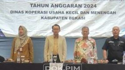 Rakor Koperasi Tingkat Kabupaten Bekasi Tahun Anggaran 2024