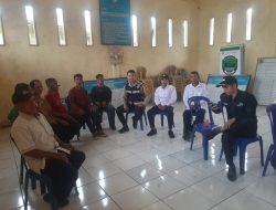 Polsek Tanah Abang Gelar Jumat Curhat di Desa Tanjung Dalam PALI