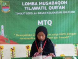 Gelar BTQ Tingkat Sekolah Dasar Kecamatan Sukatani.