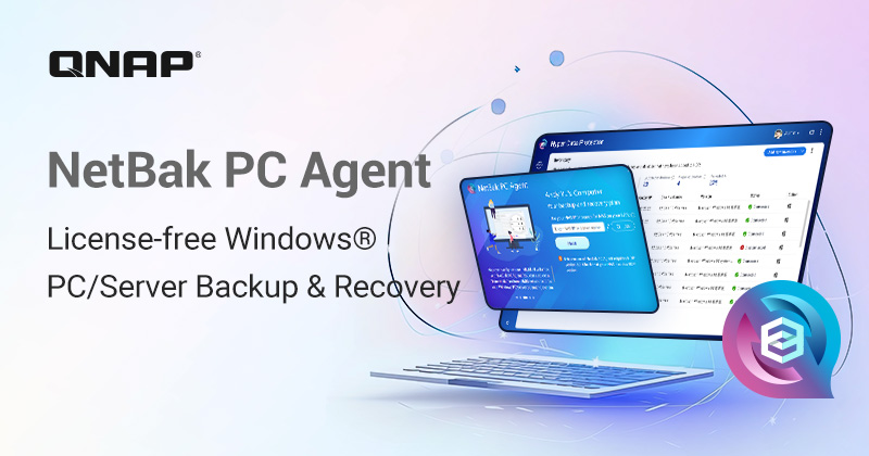 Backup PC/Server Windows® Gratis, dengan QNAP NetBak PC Agent