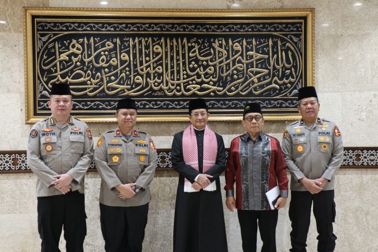 Ditemui Tim Ops NCS Polri, KH Nasaruddin Umar : Masjid Istiqlal Jadi Jembatan Pemersatu Bangsa