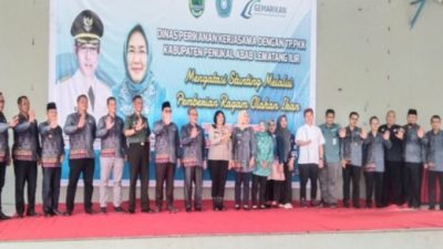 Terus Tekan Angka Stunting, Dinas Perikanan dan TP PKK PALI Luncurkan Giat Gemar ikan