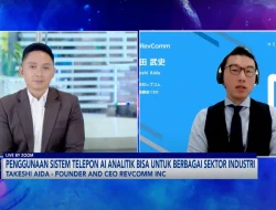 Wawancara Eksklusif dengan IDX Channel, CEO RevComm: AI Dapat Tingkatkan Produktivitas dan Penjualan Bisnis