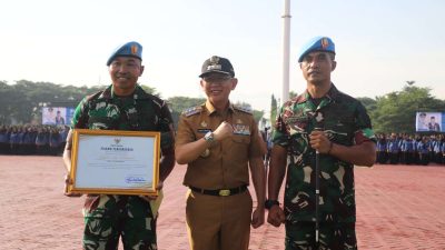 Pemkab Bekasi Beri Penghargaan Prajurit TNI Usai Gagalkan Aksi Begal Motor