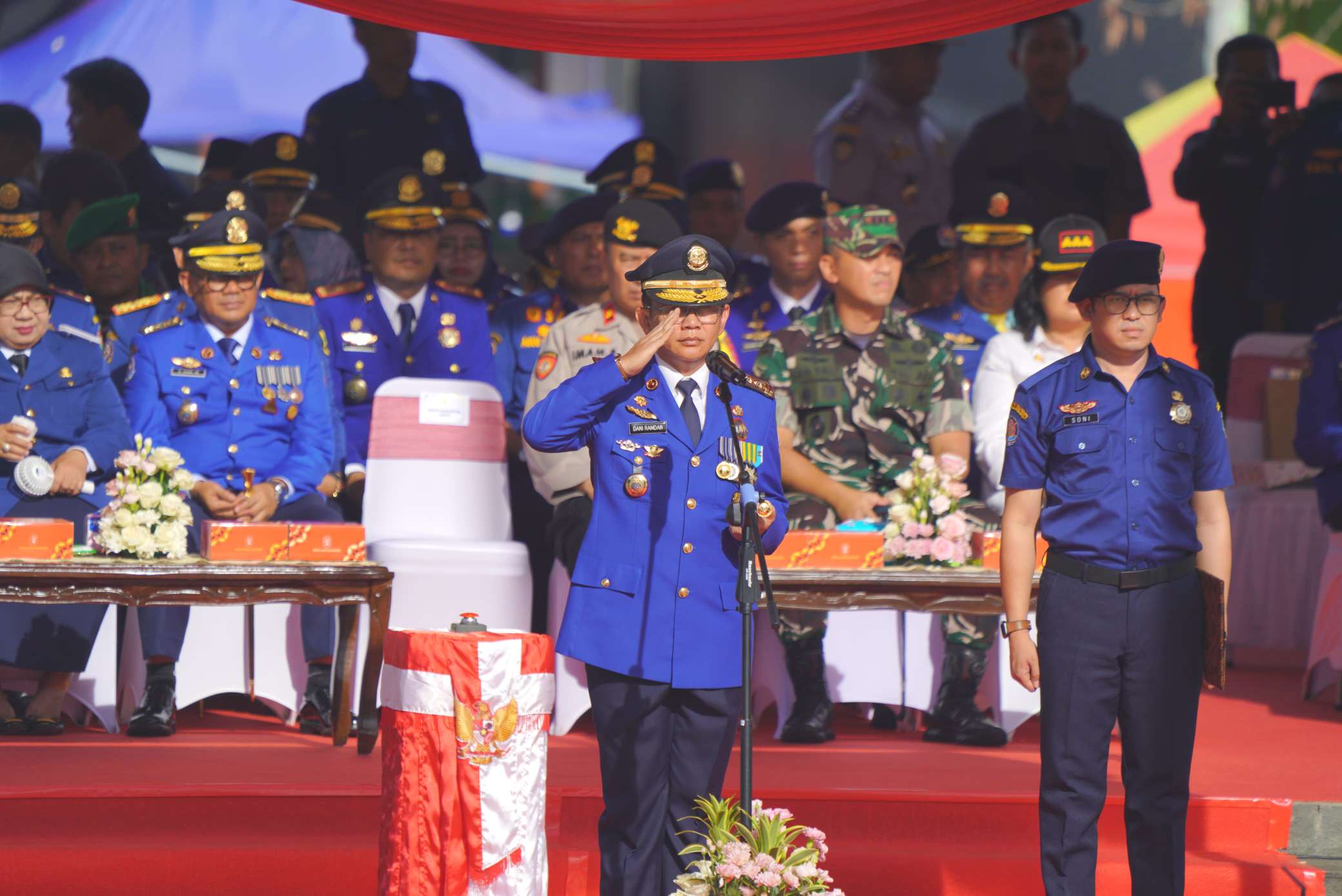 Dani Ramdan Pimpin Upacara Peringatan HUT ke-105 Pemadam Kebakaran Tingkat Jawa Barat
