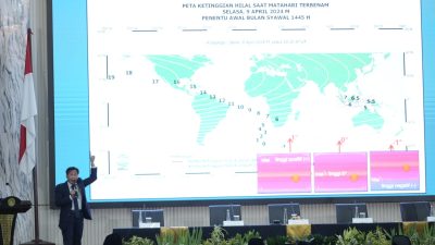 Penuhi Kriteria MABIMS, Hilal 1 Syawal 1445 H Diprediksi Dapat Dilihat