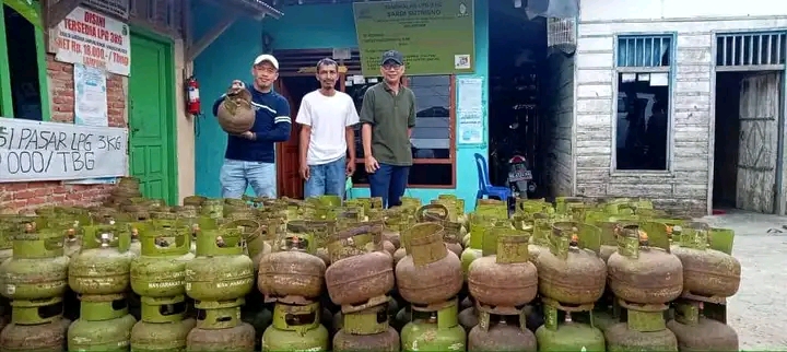 Tim Pengendalian Inflasi dan Satgas Pangan Lampung Utara Pantau Pasokan Gas Subsidi Jelang Idul Fitri 2024