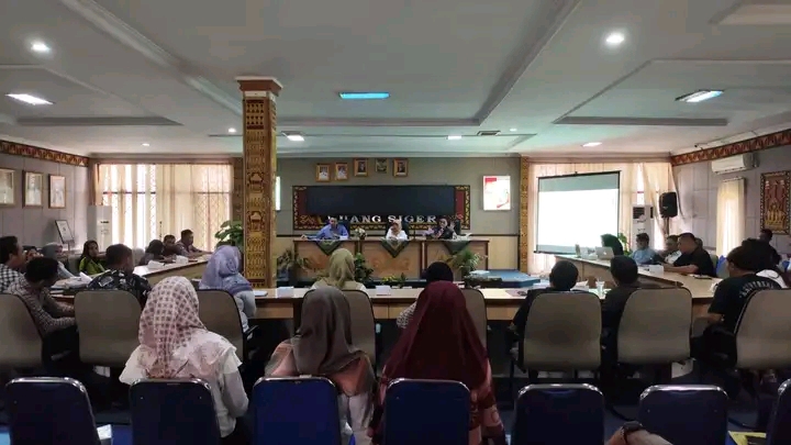 Rapat Koordinasi Terkait Pelaksanaan Halal Bihalal yang Akan Diselenggarakan Pemerintah Kabupaten Lampung Utara