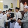 Kapolres Aceh Timur Bersama Pejabat Utama Dan Para Kapolsek Sholat Ied Di Masjid Babuttaqwa