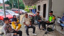 Kapolsek Talang Ubi, Bersama Anggota Bhabinkamtibmas, Menggelar kegiatan Jum'at Curhat
