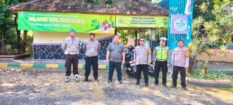 Polsek Serang Baru Giat Pengamanan Objek Wisata Kolam Renang Palem Indah dan Taman Buaya