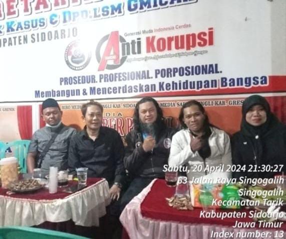 LSM GMICAK Rayakan HUT ke-5 Dalam Bingkai Halal Bihalal Bersama Anak Yatim