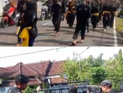 PSHWTM Sub Ranting Sukorejo Partisipasi Halal Bihalal yang diadakan Ranting Saradan Dengan Nuansa Kesenian Dongkrek