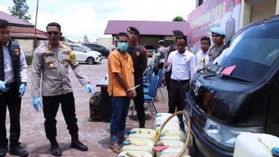 Satreskrim Polres Bener Meriah Ciduk Pelaku Penyalahgunaan BBM Bersubsidi