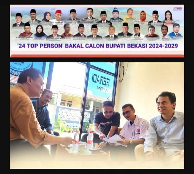 SMSI Kabupaten Bekasi Survey Tahap 2 Bakal Calon Bupati Bekasi Tahun 2024, Mengerucut 24 Top Person