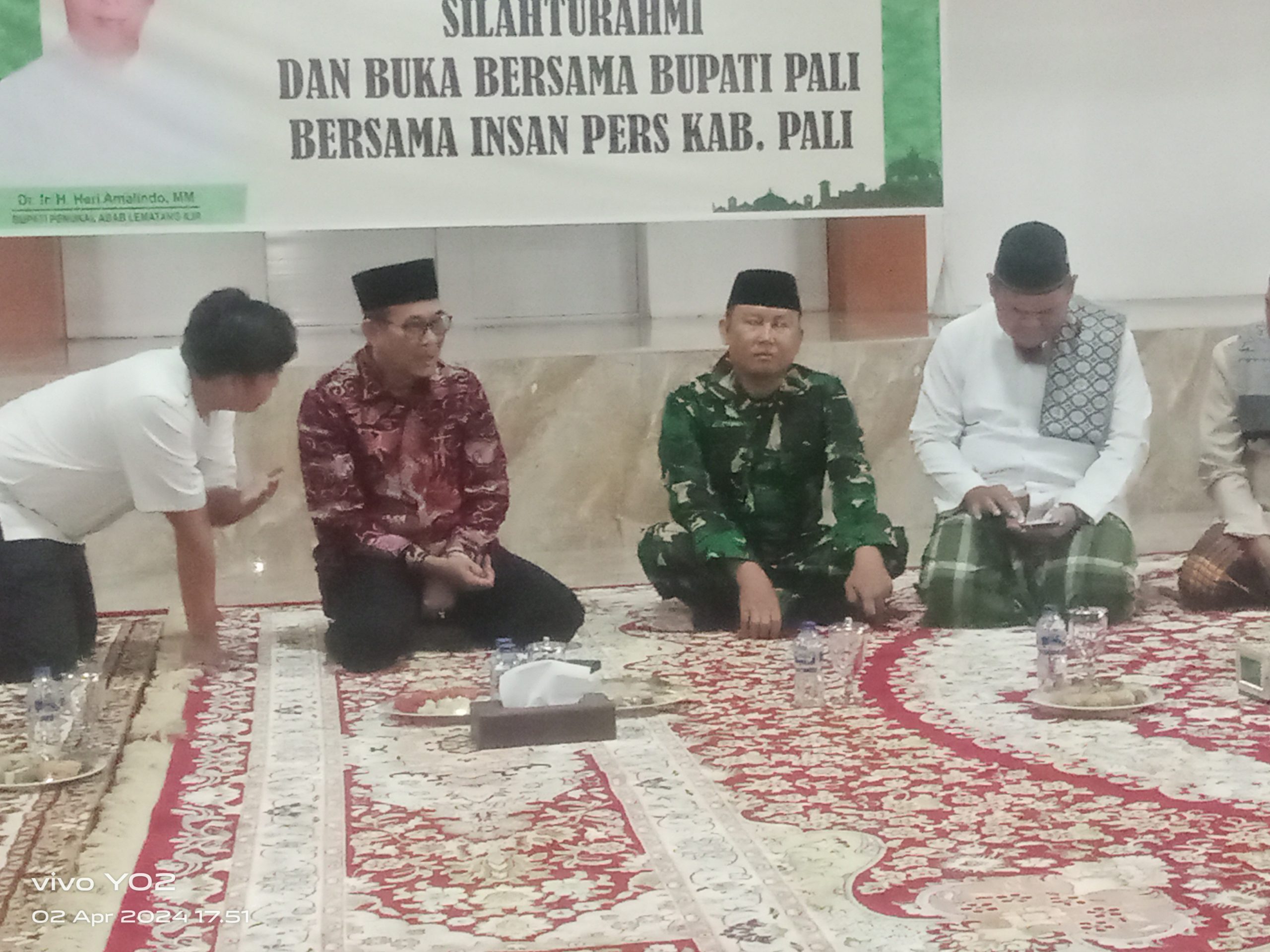 Silahturahmi dan Buka Bersama Bupati PALI Bersama Insan PERS