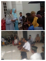 Di Kediaman Rumah H.Suparman Ray Adakan Santunan Anak Yatim Dan Dhuafa