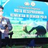 Wujudkan Peningkatan Ketersediaan Pangan, Kapolri-Mentan Tantadangani MoU