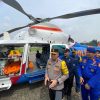 Polri Kerahkan 2 Helikpoter Jadi Ambulans Udara saat Arus Mudik dan Balik Lebaran