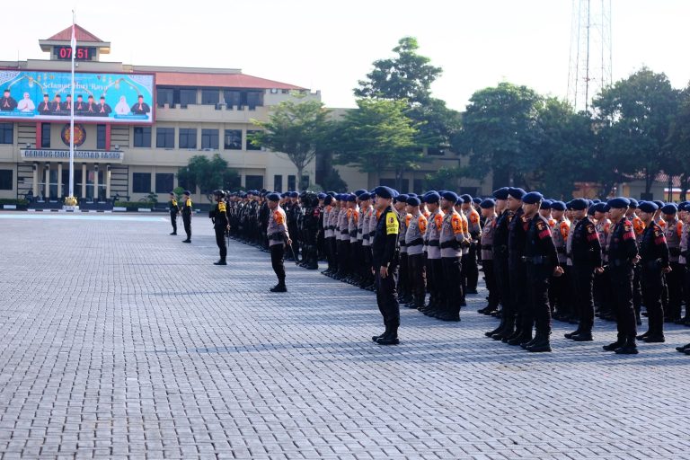 Korbrimob Polri Gelar Apel Konsolidasi Antisipasi Kontijensi Jelang PHPU 2024