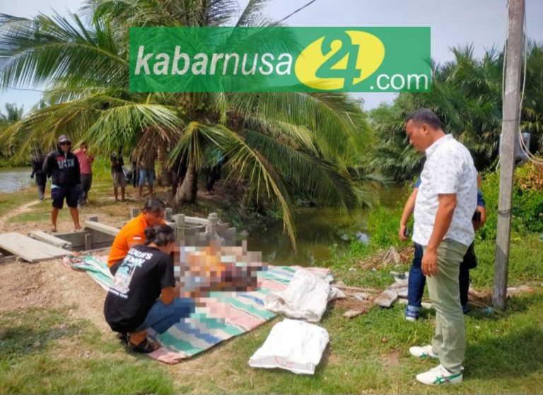 Mayat Pria Tanpa Identitas diTemukan Warga Terapung Di Sungai Paluh Ibus