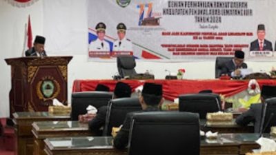 Peringati Hari Jadi Kabupaten PALI Ke 11, DPRD Gelar Rapat Paripurna