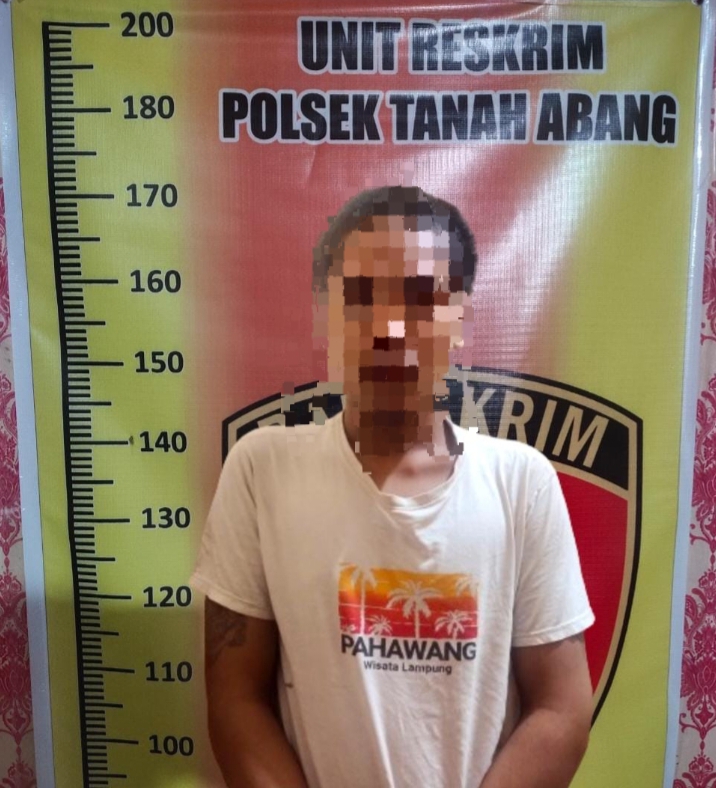 Terduga Mencuri Oli, HW Bin ML (19)Tahun di Ringkus Tim Naga Hitam Unit Reskrim Polsek Tanah Abang