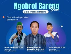 Mental Action Youth (MAY) atau dikenal sebagai MentionID Gelar Diskusi dan Buka Bersama Tentang “Pemimpin Ideal Bondowoso”