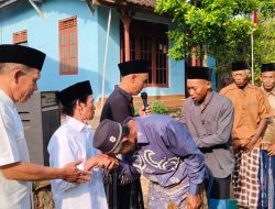 Momen Tradisi Kenduri Idulfitri Desa Karangtengah Dengan Saling Memaafkan