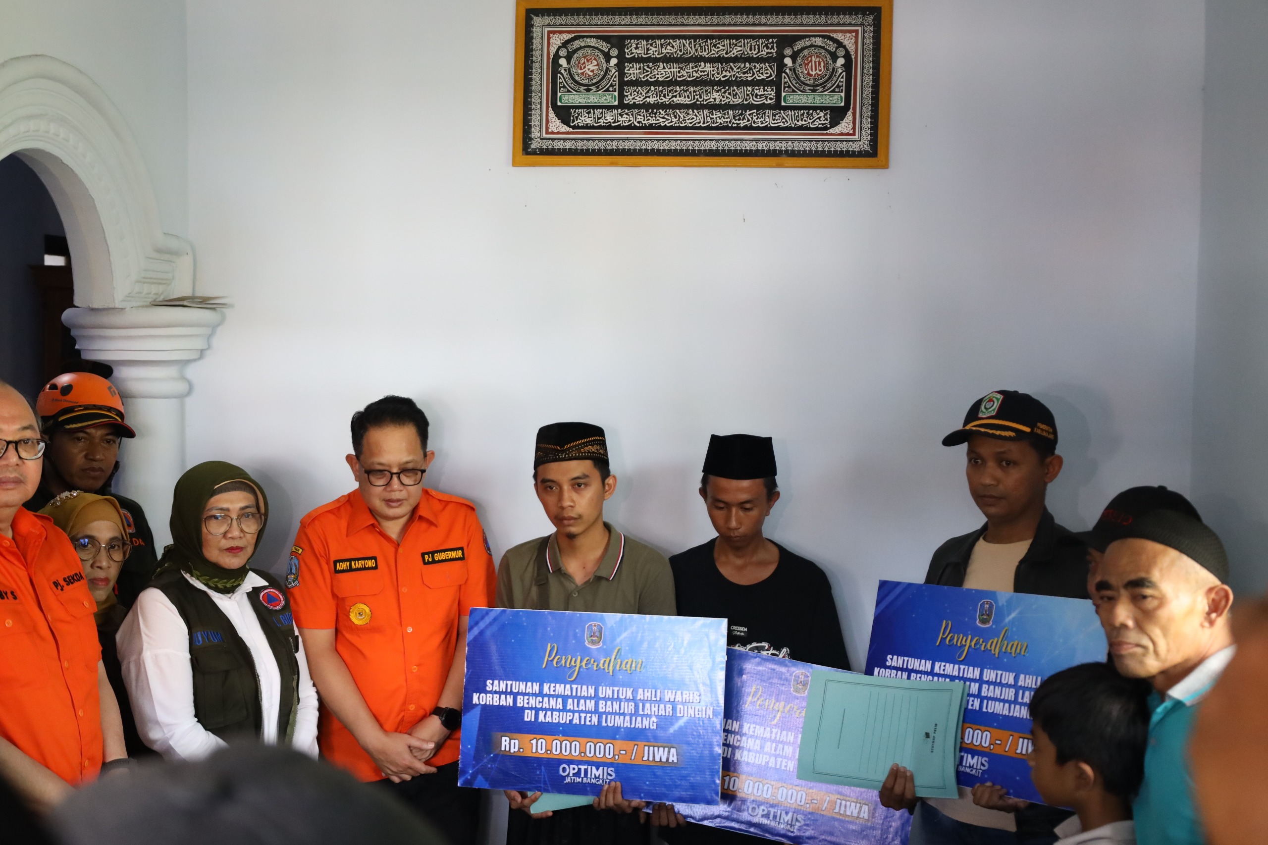 Keluarga Korban Mendapat Dukungan Moral dan Finansial dari Pemerintah Provinsi Jawa Timur
