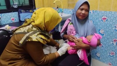 Pekan Imunisasi Dunia; Program Penari, Puskesmas Sukaindah Targetkan 100 Persen Imunisasi Balita