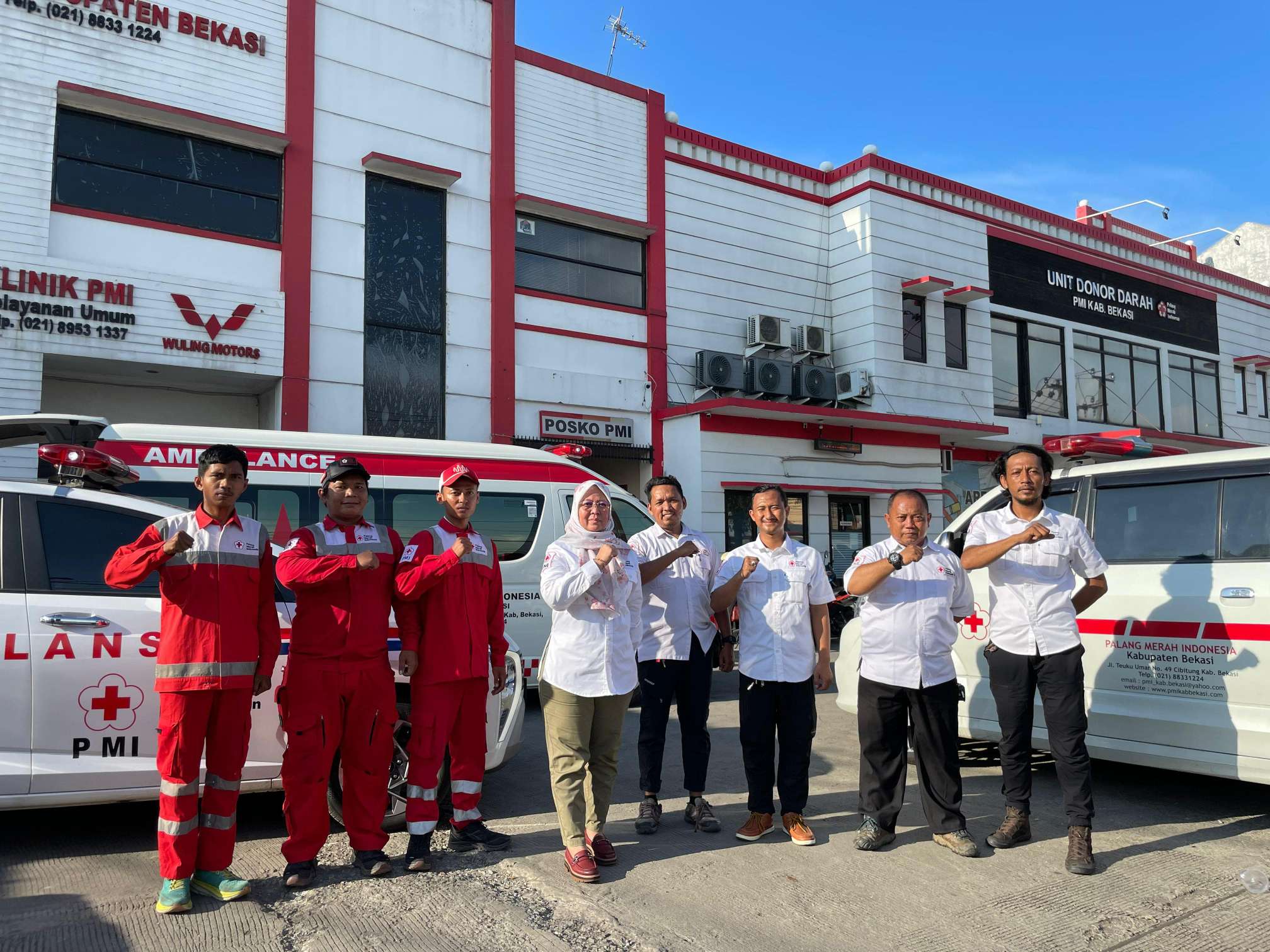 Jaga Kesehatan Peserta MTQ, PMI Kabupaten Bekasi Siagakan Ambulans dan Tim Medis