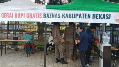 Baznas Kabupaten Bekasi Buka Gerai Kopi Gratis di Arena MTQ ke-38 Jabar