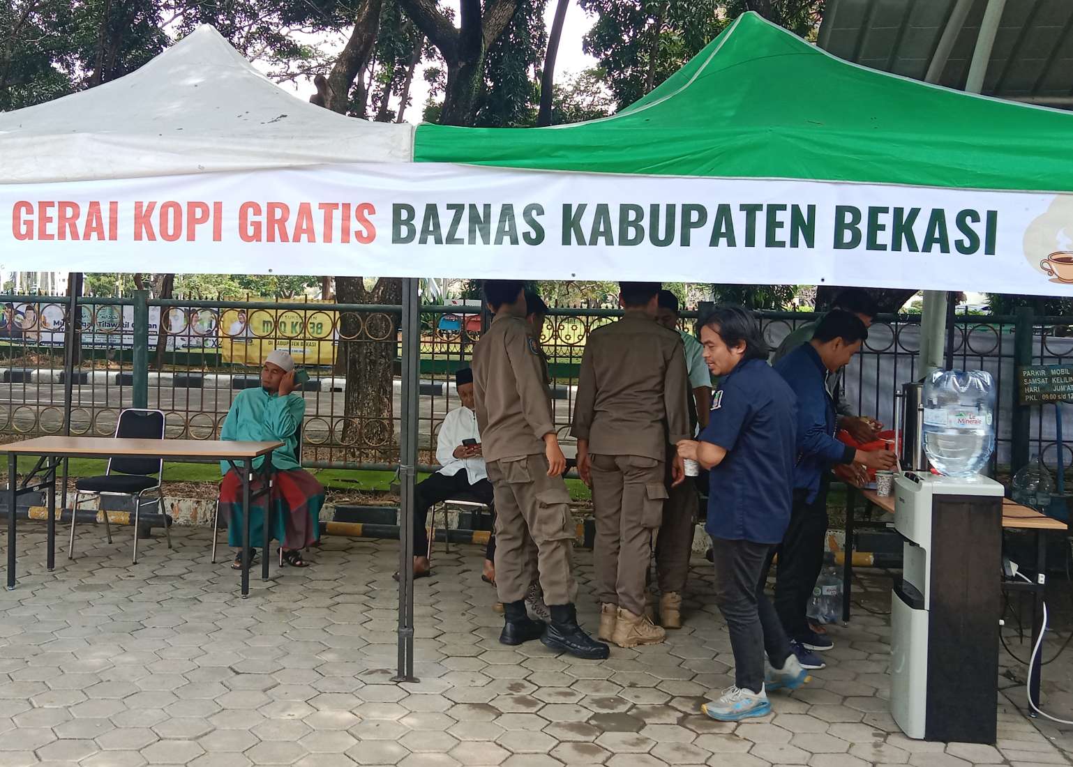Baznas Kabupaten Bekasi Buka Gerai Kopi Gratis di Arena MTQ ke-38 Jabar