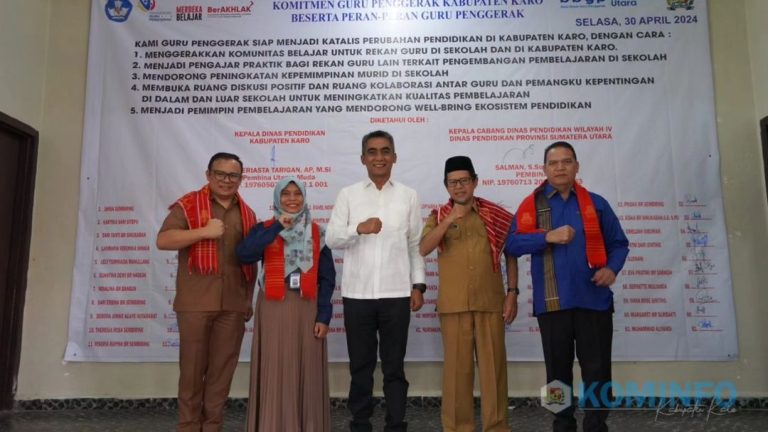 Wakil Bupati Karo hadiri Acara Panen Hasil Belajar Program Guru Penggerak Angkatan 9